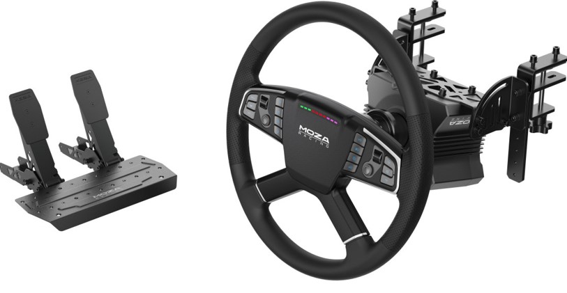 MOZA R5 TRUCK DRIVING SIMULATOR