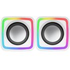 Altavoces Mars Gaming MSCube 8W 2.0 Blanco