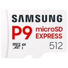 Tarjeta de Memoria Samsung P9 Express 512GB microSD XC/Clase 10