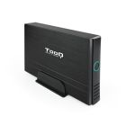 Caja Externa 3.5" Usb 2.0 Tooq Tqe-3520b Para Hd 3,5" Ide-sata Usb 2.0 Negra