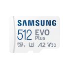 Samsung Micro SD 512 GB EVO+ + Adaptador Class 10