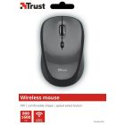 TRUST WIRELESS MOUSE  YVI - BLACK (SENSOR OPTICO DE 800 - 1.600 PPP REALES)