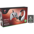 PDP Bundle Radial White con Controlador Cable + Headset Gaming + Game Pass Xbox One
