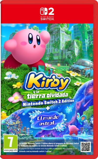 Kirby y la Tierra Olvidada + El Mundo Astral Switch 2