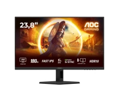 AOC Monitor Q24G4RE 23,8" QHD LED 180 Hz Negro - Para PC