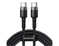 Cable Trenzado Tipo C De 2 M De La Serie Baseus Cafule Para Iphone 15, Pd2.0, Carga Rápida De 100 W
