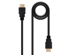 CABLE HDMI V1.4 (ALTA VELOCIDAD/HEC) A/M-A/M 1 M NANOCABLE