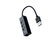 HUB 4 Puertos USB 2.0 15 CM Nanocable - Conectividad de Dispositivos