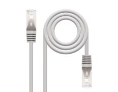 CABLE DE RED LATIGUILLO RJ45 FTP CAT6 AWG24 5 M GRIS NANOCABLE