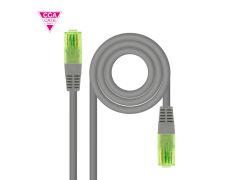 Cable de Red Nanocable UTP CAT6 AWG26 Latiguillo 10m Gris