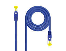 Cable de Red Latiguillo Nanocable CAT6A SFTP RJ45 0.25m Azul