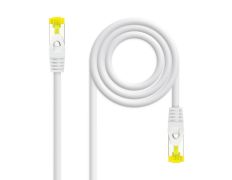 Cable de Red Nanocable CAT6A Latiguillo RJ45 SFTP Blanco 0.30M