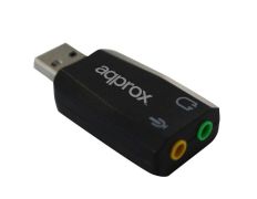 Tarjeta de Sonido USB 5.1 Marca Approx