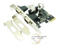 ADAPTADOR PCI-E 2 PUERTOS SERIE APPROX