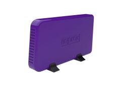 Caja Externa USB 3.5'' SATA Morado - Almacenamiento Externo Confiable