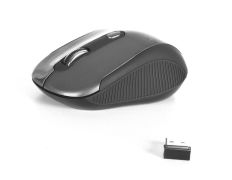 Ratón Óptico Inalámbrico Haze Gris | Ideal para Notebook