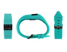 PULSERA SMART TURQUESA + PULSOMETRO BILLOW