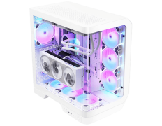 CAJA SEMITORRE ATX DARKFLASH DY570 RGB BLANCO