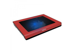 LAPTOP COOLER PAD 14'' 2 LEDS ROJO APPROX
