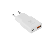 CARGADOR USB 33W Go2 Slimline Tipo C/USB Blanco Xtorm para Viaje/Pared