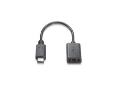 Cable USB-C 15 cm Negro | 3A Carga Rápida 2.0 - Nanocable