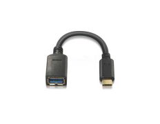 Cable USB-C 3.1 Gen1 5Gbps 3A 15cm Negro - Nanocable