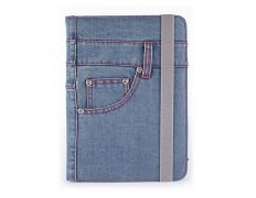 FUNDA UNIVERSAL TABLET  9'' A 10.1'' NYLON AZUL JEANS APPROX