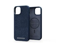 Funda MagSafe iPhone 14 Piel de Salmón Azul Petróleo - NJORD