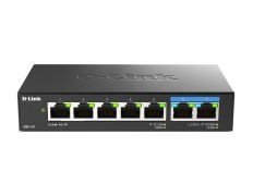 D-LINK SWITCH 7 PUERTOS 10/100/1Gbit con 2 PUERTOS 2.5G MULTI-GIGABIT