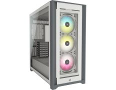 CAJA SEMITORRE CORSAIR ATX 5000X RGB TG WHITE iCUE
