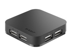 D-LINK HUB 4 PUERTOS USB2.0 - Conectividad Sencilla y Eficiente