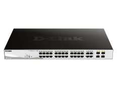 Switch D-Link 24 Puertos + 4 Combo 1Gbit PoE Ethernet
