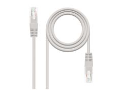 Cable de Red Latiguillo RJ45 UTP Cat6 1m Gris Nanocable