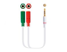 Cable Adaptador Audio Jack 3.5mm Nanocable 20cm