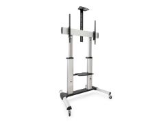 SOPORTE SUELO PLATA 60''-100'' TOOQ para monitores