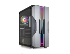 CAJA ATX TOOQ "NIGHTCITY" NEGRA EATX/ATX/Micro ATX/Mini TX FRONTAL LED Semitorre
