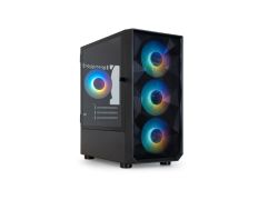 TTooQ TQGCC901-B "SEIZURE" NEGRA Caja Micro ATX Gaming - Ventana Lateral con Bisagra