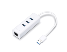 TP-LINK CONVERSOR USB 3.0 A ETHERNET GIGABIT + 3xUSB 3.0