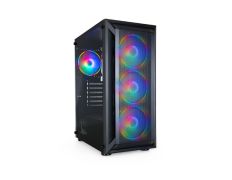 CAJA ATX NEGRA TOOQ TQGCC101-B "RAGNÄROK" | ATX/Micro ATX/Mini ITX VENTANA LATERAL DE