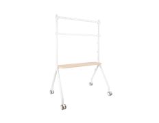 SOPORTE SUELO CON RUEDAS TOOQ iLOVE BLANCO/HAYA 49''-80''