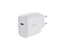 CARGADOR USB-C TRUST 45W MAXO BLANCO PARED/VIAJE