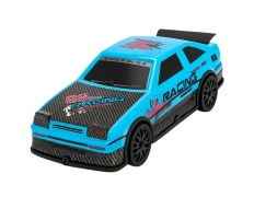 Coche RC Eléctrico 810P 1/22 4WD Drift Negro Azul Claro