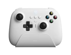Gamepad 8BitDo Ultimate 2.4G Blanco con Base de Carga - PC/Android/Steam