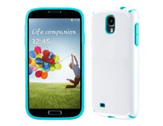 Funda CandyShell para Samsung Galaxy S4 Blanco-Azul
