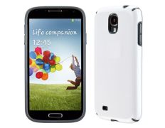 Funda CandyShell para Samsung Galaxy S4 Blanco-Gris