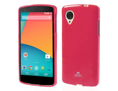 Carcasa TPU para LG Google Nexus 5 Rosa