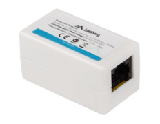 Caja de empalme Lanberg RJ45 hembra/hembra Cat6