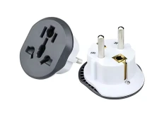 Adaptador Enchufe Europeo a Universal - Marca OEM