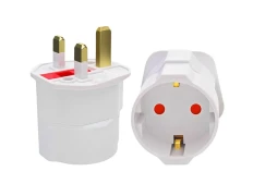 Adaptador de Enchufe Europeo a UK - Marca OEM