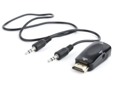 Gembird A-hdmi-vga-02 Hdmi Vga (d-sub) Negro Adaptador De C